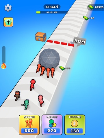Push The Rock :Idle Game iPad screenshot