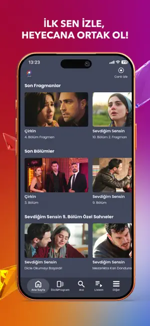 Star TV - Dizi İzle - Canlı TV iPhone screenshot 5