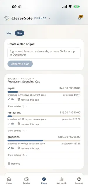 CleverNote Finance screenshot 4