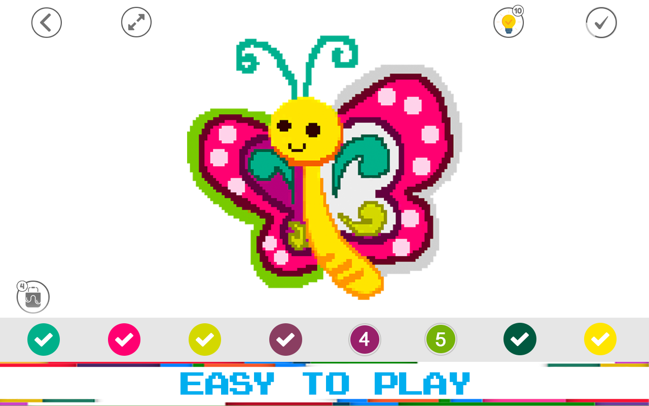Pixel Art Book Paint By Number screenshot 19