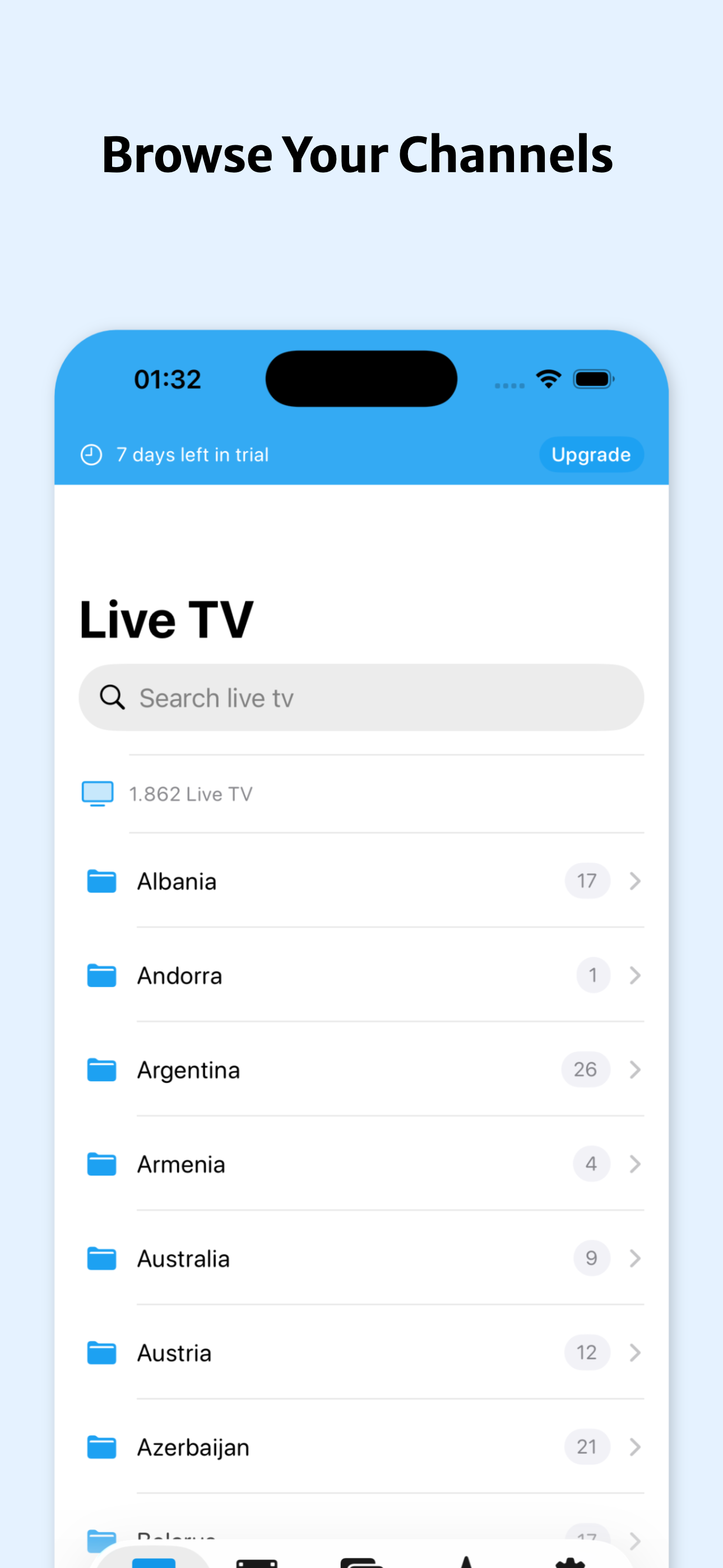 SNPlayer: IPTV Stream Player