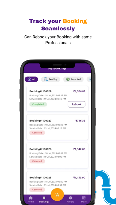 Doorush - Services at Home Screenshot