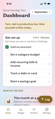Budget: Calm Money Tracker screenshot 2