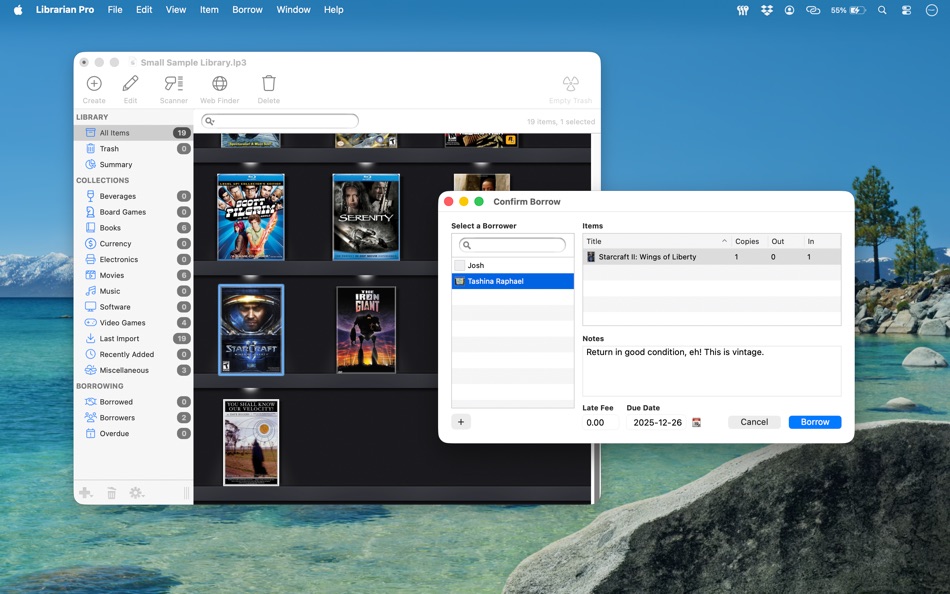 #5. Librarian Pro (macOS) By: Koingo Software, Inc.