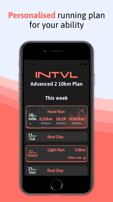 INTVL Screenshot