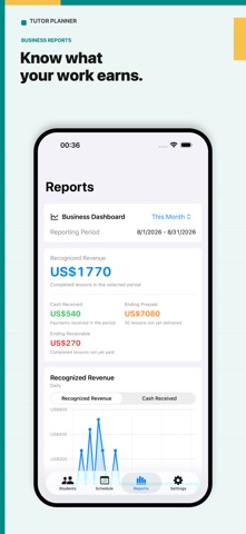 Tutor Planner: Lessons & Bills Screenshot 6 of 6