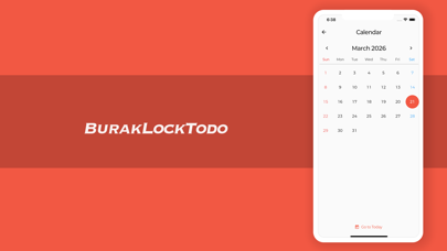 Screenshot #3 pour BurakLockTodo