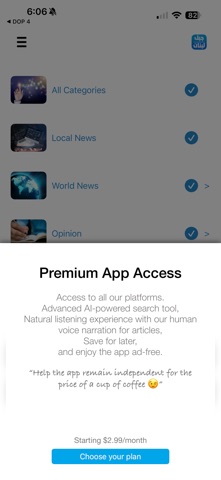 App screenshot