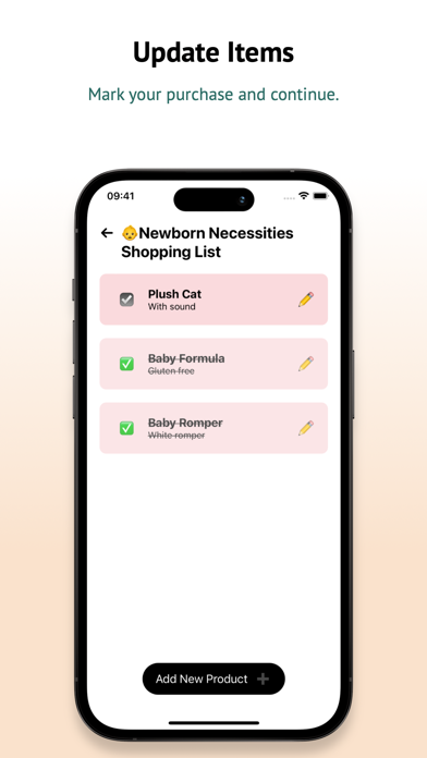 Shopping List - For Babies Screenshot