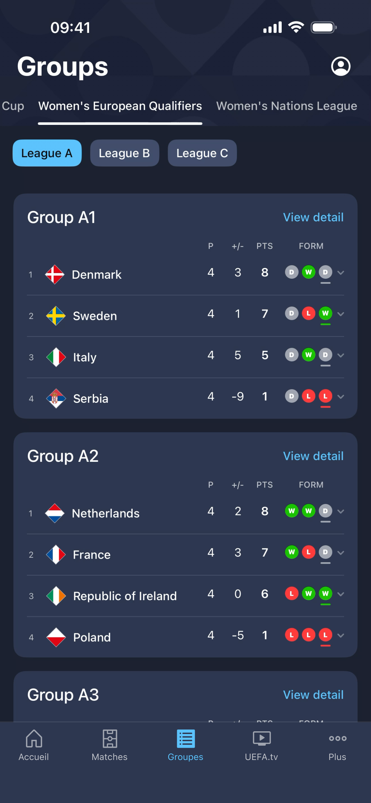 UEFA EURO & Nations League screenshot 5