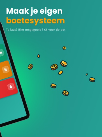 Vriendenpot: Boetepot en Games iPad screenshot 3