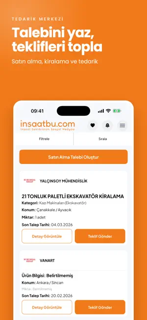 İnşaatBu Sektörel Sosyal Medya screenshot 4