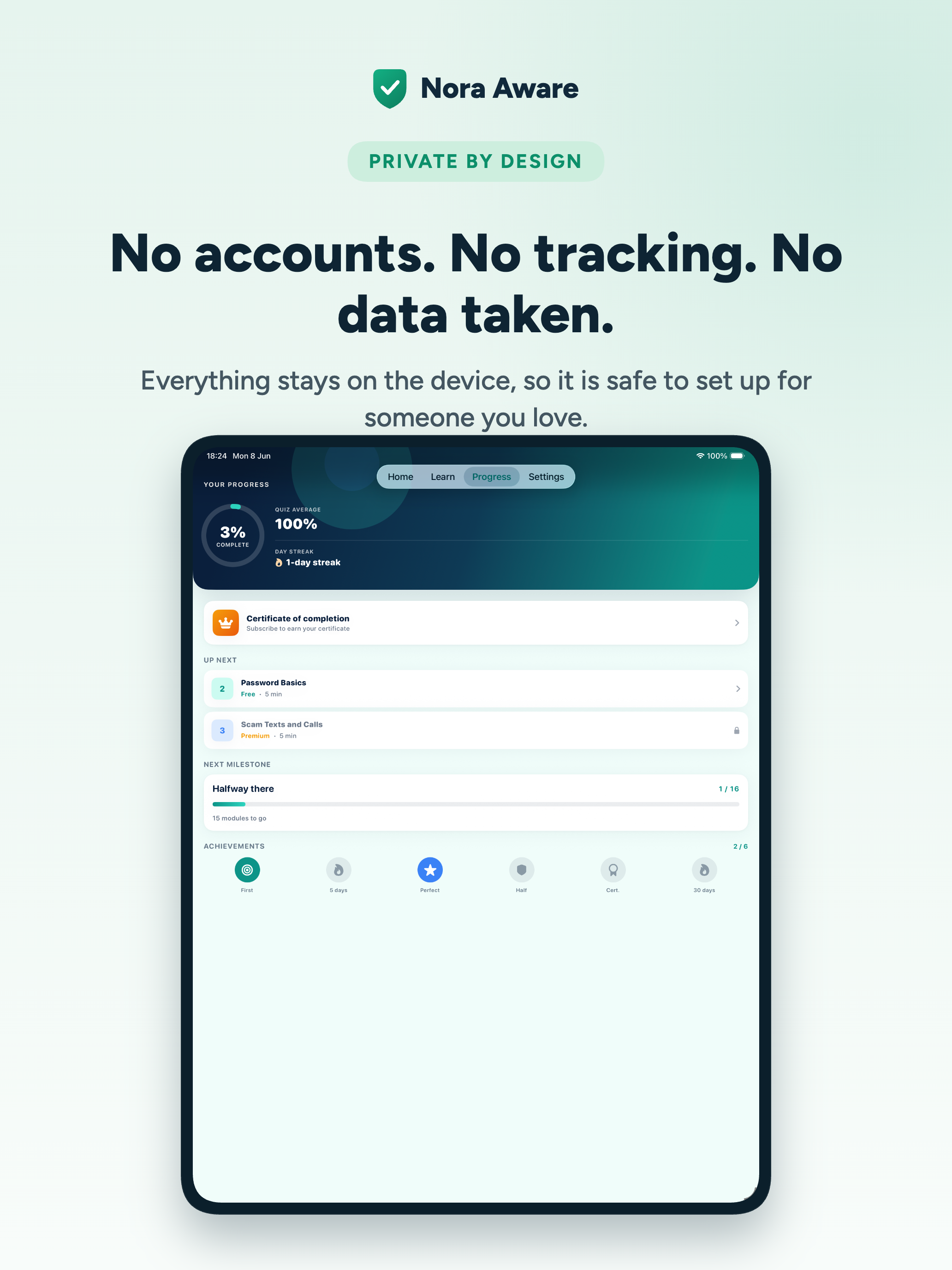 Nora Aware: Scam Safety screenshot 8