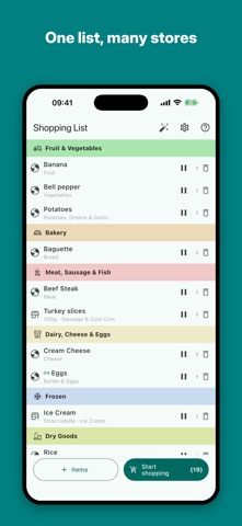Aisly: Adaptive Shopping List Screenshot 2 of 7