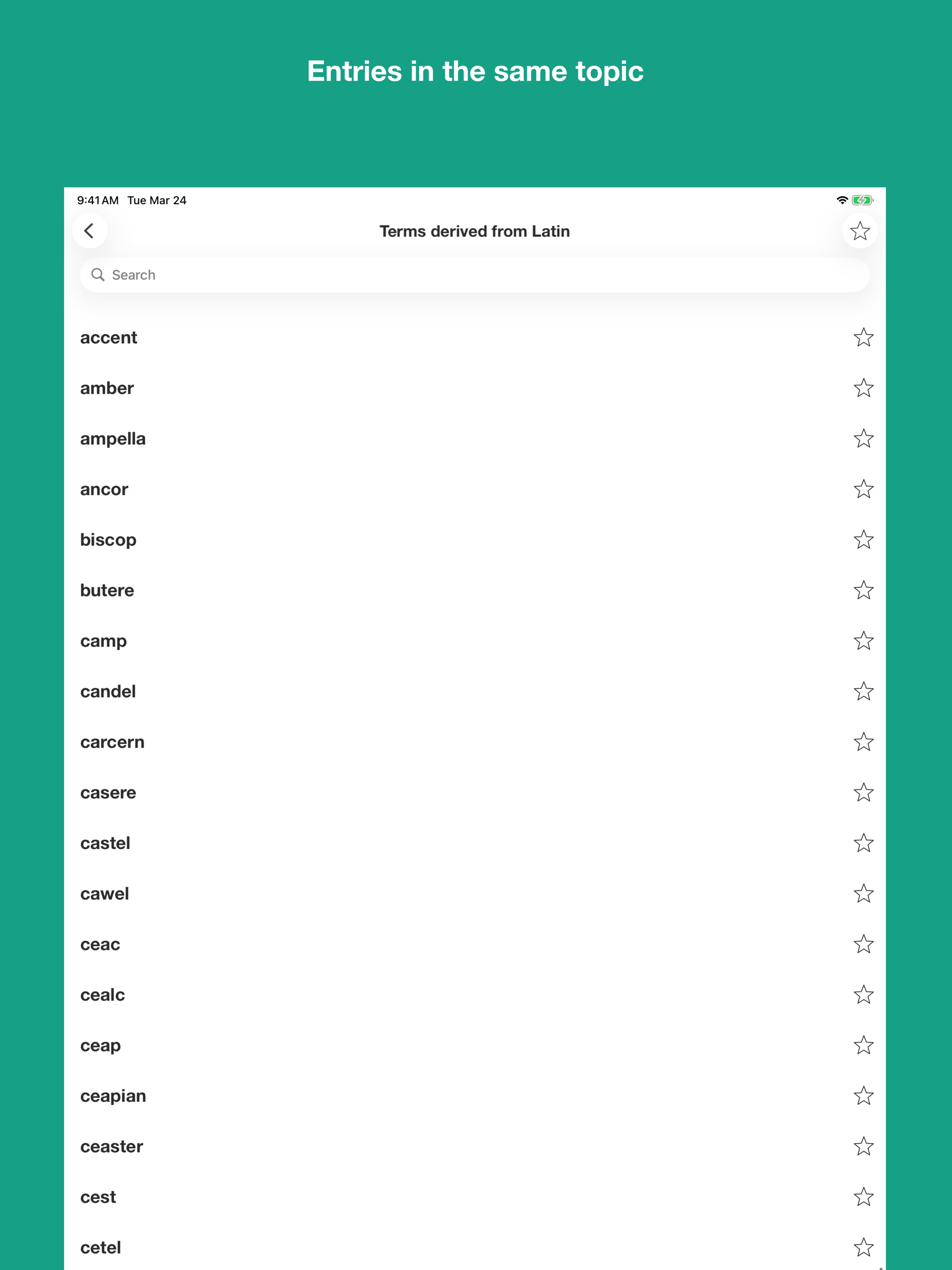 Old English Etymology screenshot 16