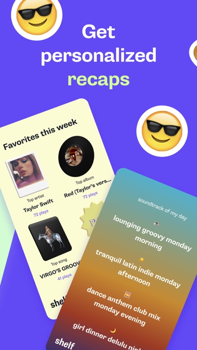 Shelf: music, books, movies Screenshot