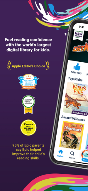 ‎Epic - Kids' Books & Reading Screenshot