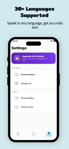 Voice to Text: Any Language iPhone screenshot