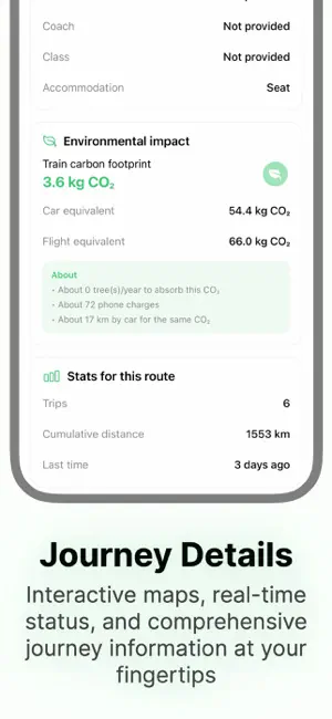 RailLog screenshot 3