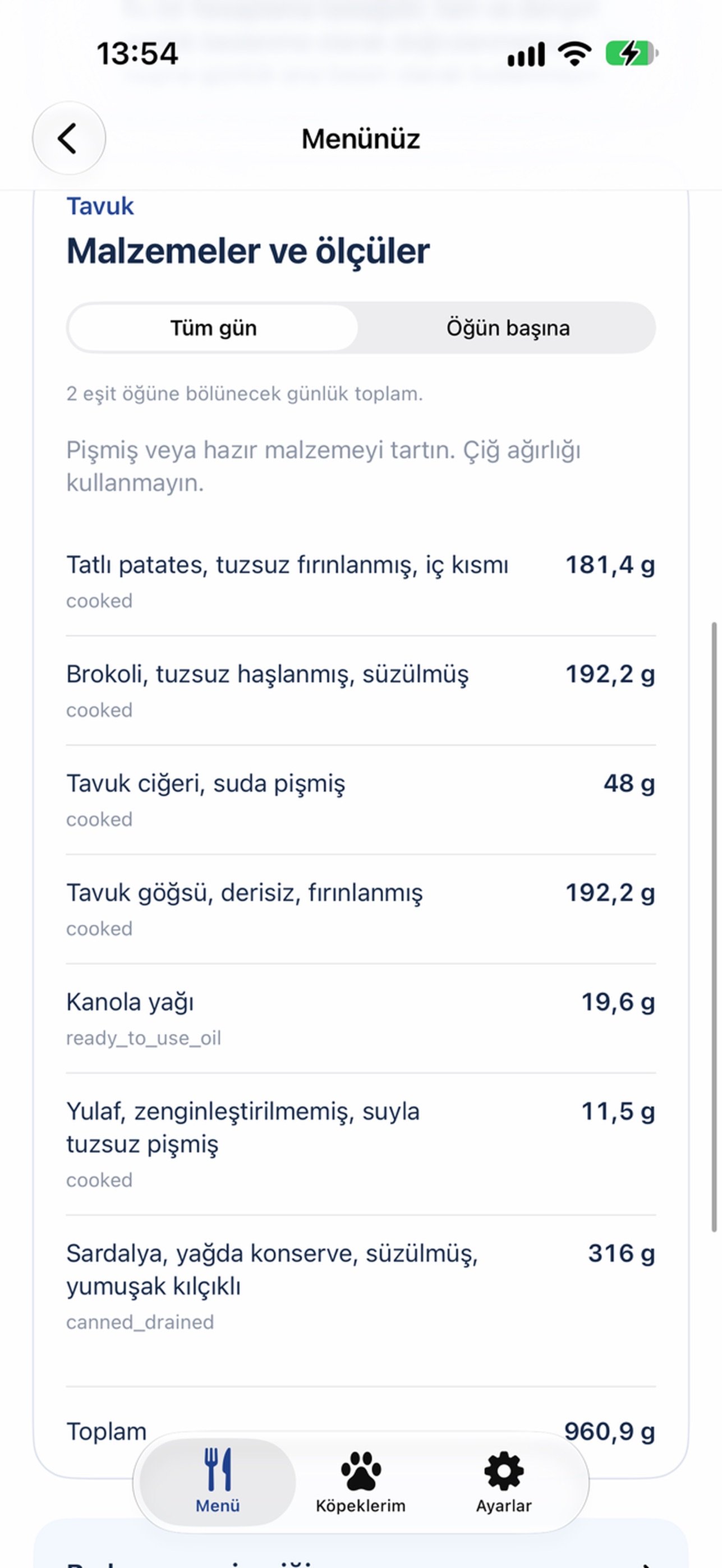 Screenshot 1 of PawsMenu