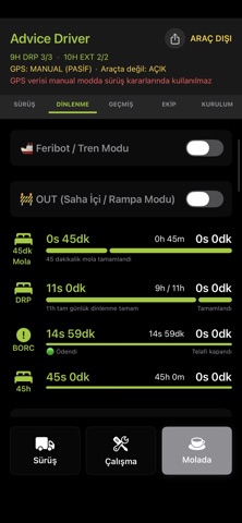 Advice Driver - Takograf screenshot