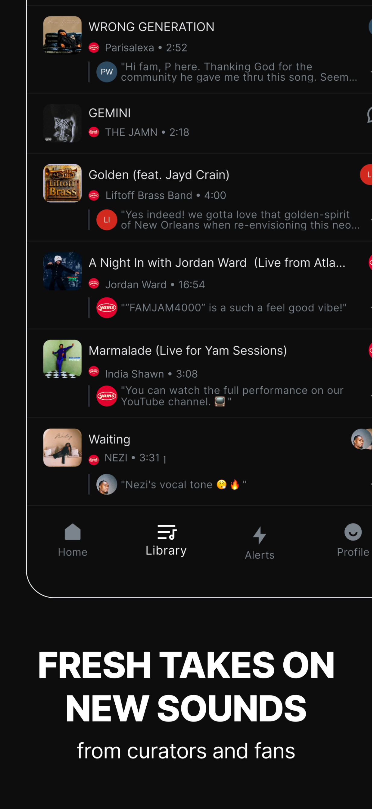 Highnote.fm – Listening clubs screenshot 3