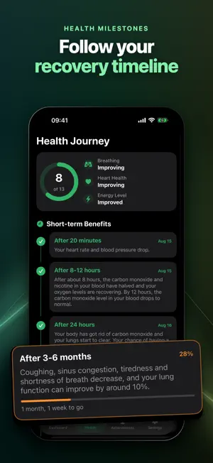 SmokeFree: Quit Smoking Timer screenshot 3