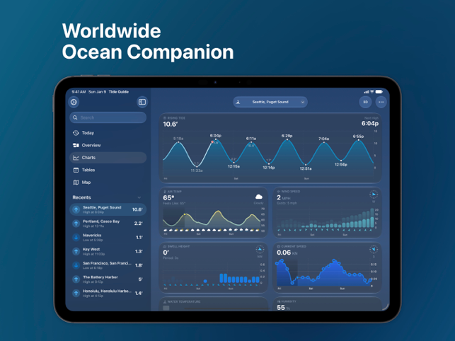 Tide Guide: Charts & Tables Screenshot