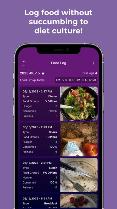 Wise Mind Nutrition Screenshot