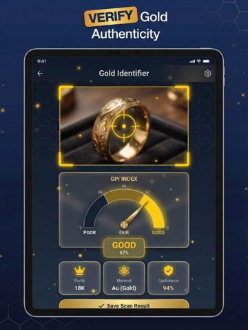Gold Detector & Metal Detector iPad screenshot