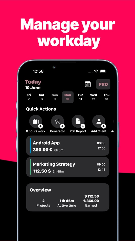 #3. Time Tracker & Salary | Hourly (iOS) 由: Oleksandr Masliukivskyi