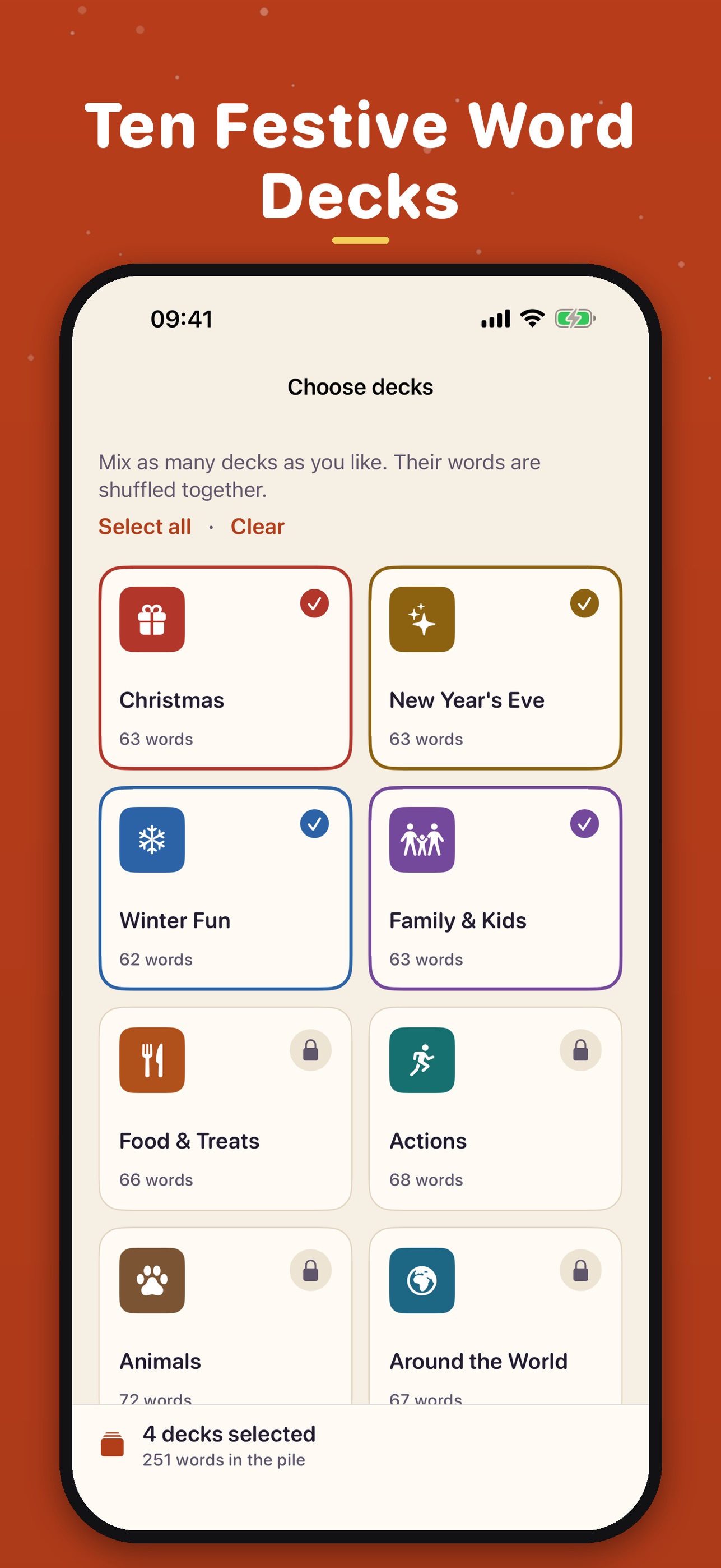 Screenshot 4 of MimeNight Christmas Party Game
