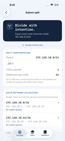 PrefixForge: IPv4 Subnet Tools screenshot 2
