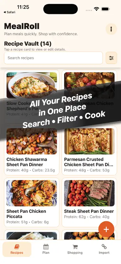 MealRoll: Weekly Meal Planner screenshot 4