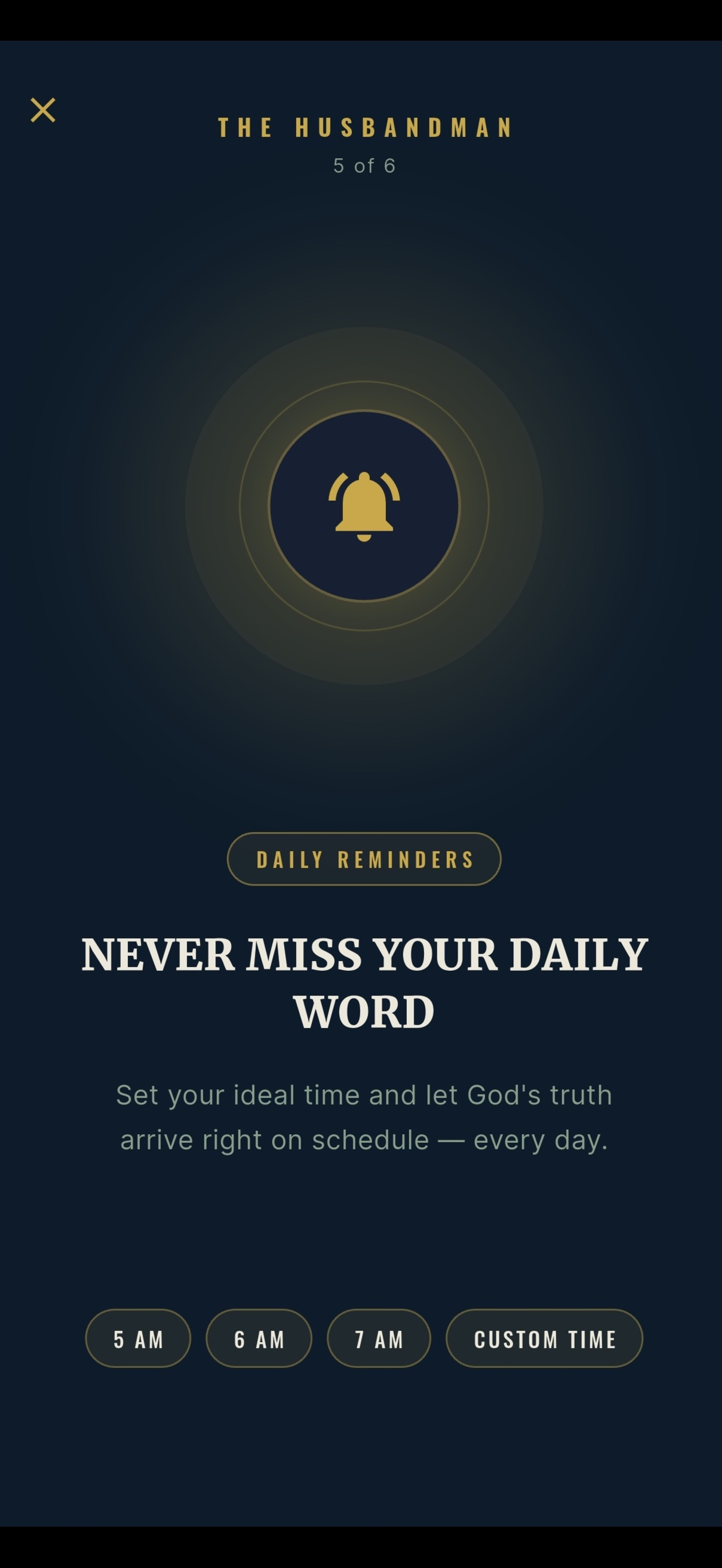 Daily Devotional - HusbandMan
