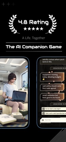 SoulLink: 3D AI Life Sim iPhone screenshot