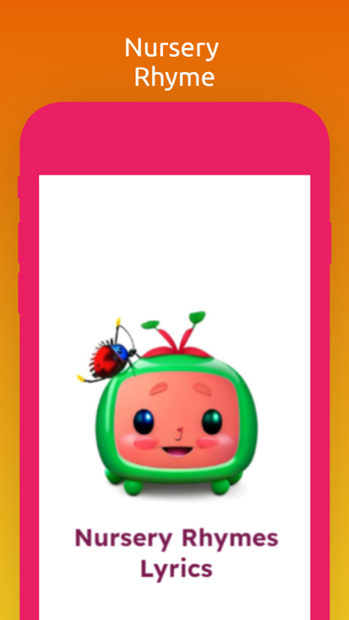 Nursery Rhymes Lyric Screenshot