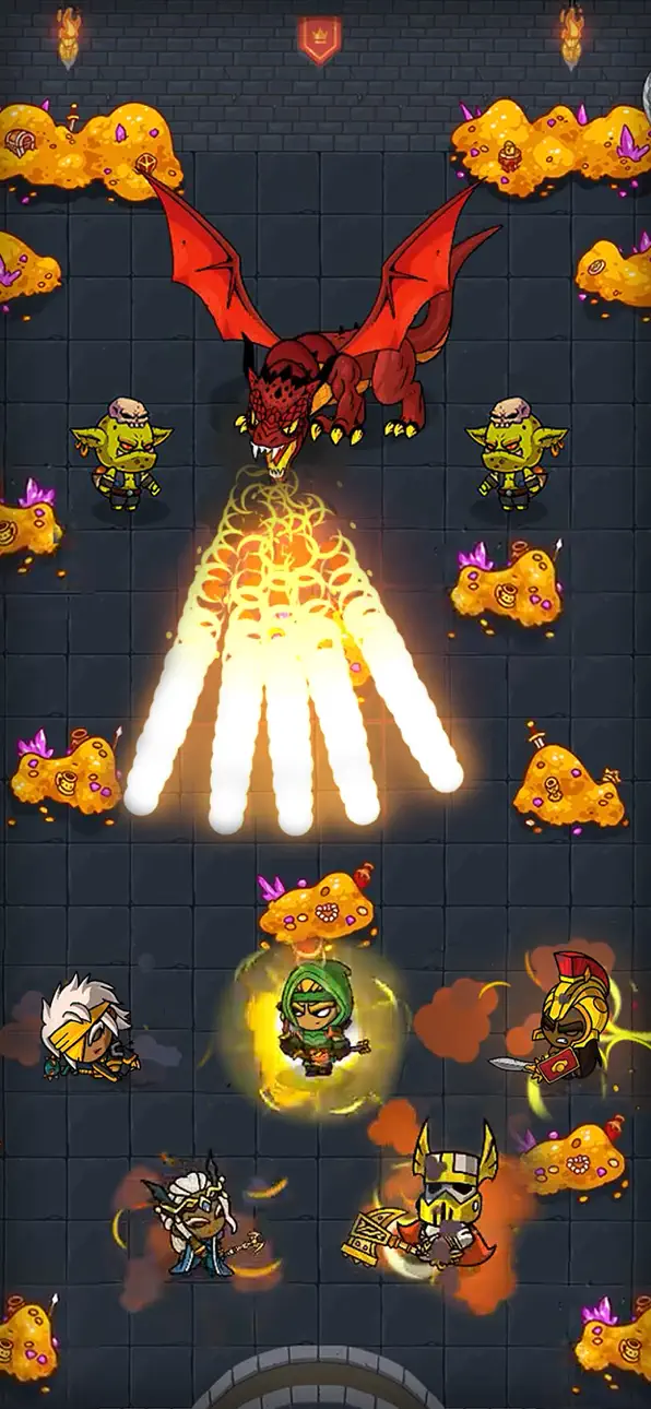 Heroes & Dragons: Tactical RPG Hack screenshot 6 - iOS game interface