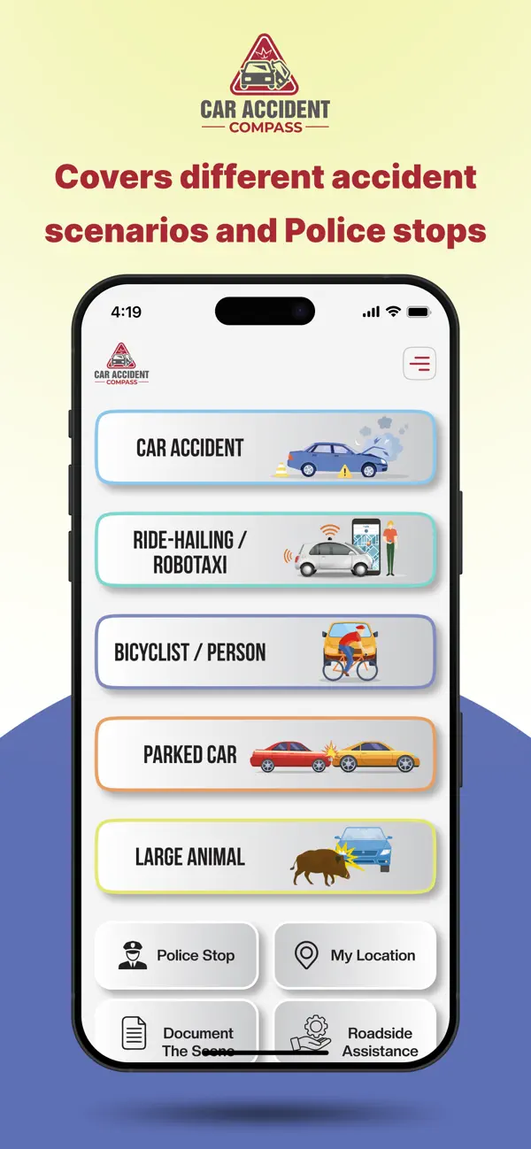 Car Accident Compass Screenshot 3