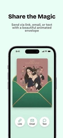 CardToPlease: AI Card Maker iPhone screenshot