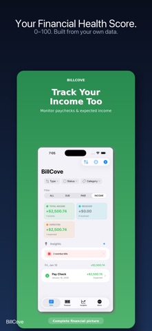 BillCove: Bill Tracker Screenshot 2 of 10