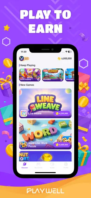 PlayWell: Play to Earn Money screenshot 1