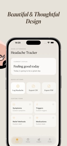 Headache Tracker - Migraine Screenshot 2 of 6