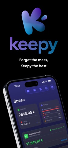 Keepy Traccia Risparmia Cresci screenshot