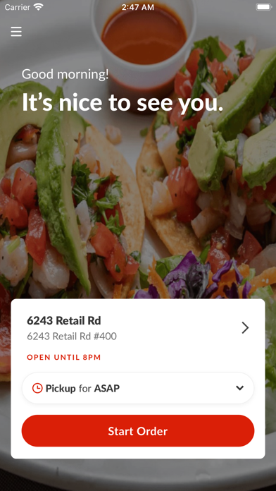 App screenshot