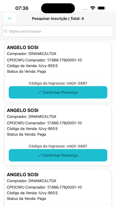 EVENTOS.SUPERA Screenshot