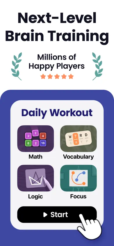 BrainGain - Brain Training screenshot 1