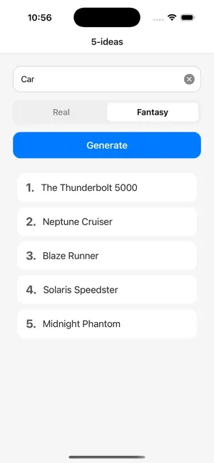 5-ideas screenshot 1