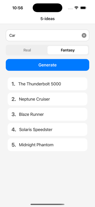 5-ideas Screenshot 1 of 1