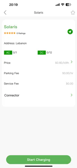 Solaris EV Charging screenshot 2